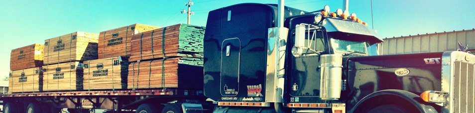 hughes hardwoods delivery truck - Hughes Hardwoods, CA